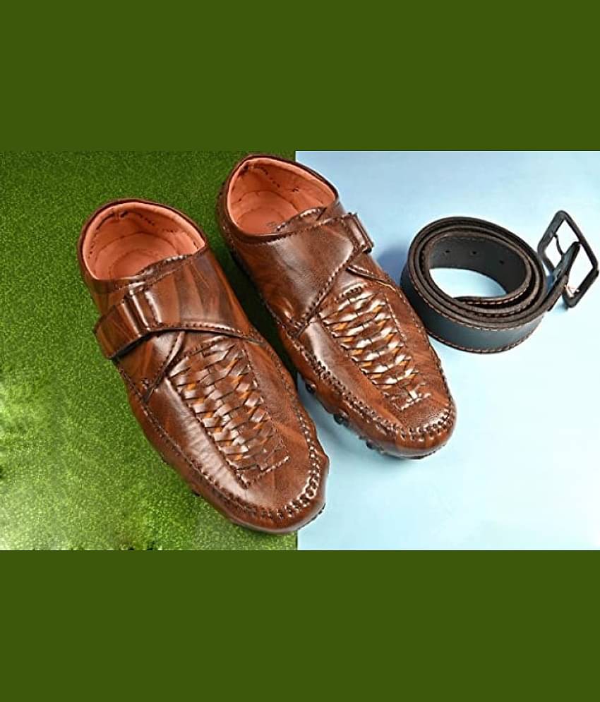 Akiko - Coffee Men's Sandals