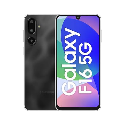 Samsung Galaxy F16 5G, Bling Black (6GB, 128GB) Bling Black / not found