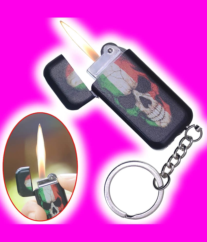 JMALL Multicolor Aluminium Cigarette Lighter ( Pack of 1 )