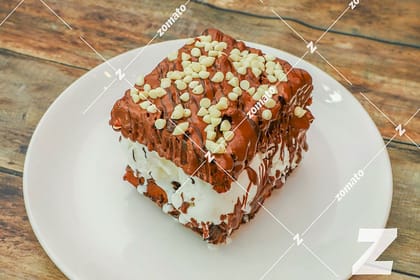 Red velvet sandwich waffle