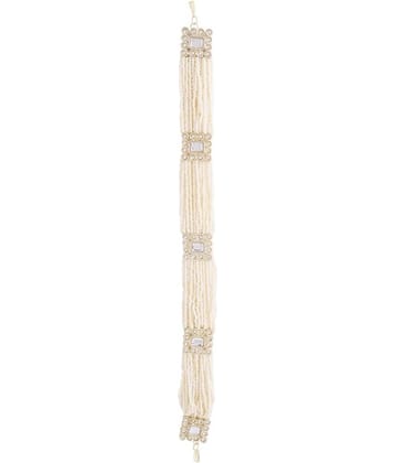 VIRAASI - White Hair Accessories ( Pack of 1 )