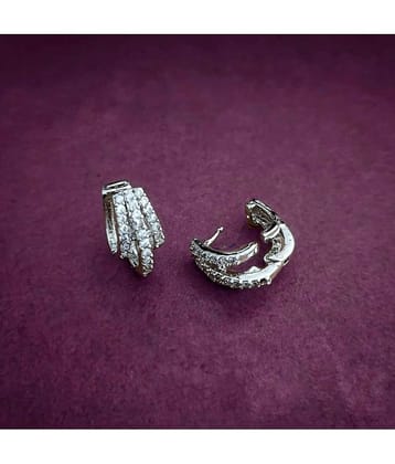 gilher White Bali Earrings ( Pack of 1 )