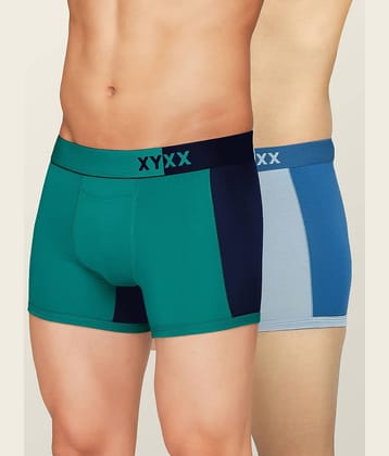 XYXX Pack of 2 Modal Trunks For Men's ( Multicolor )