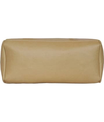 Fostelo - Beige Fabric Shoulder Bag