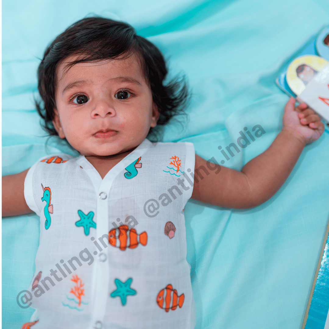 Muslin Jabla - Sea World-Newborn