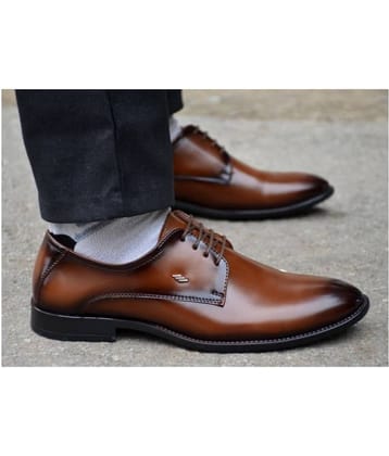 Aadi - Tan Men's Formal Shoes