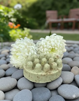 Craafty Souls - Tulsi Nirvana Herbal Spa Bar | Ayurvedic Purity for Skin & Soul