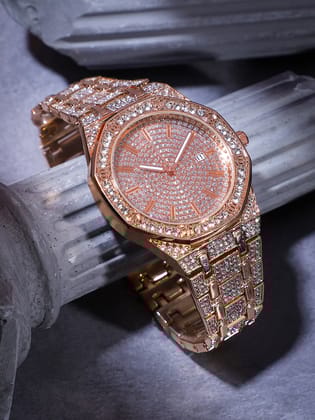 Valentine Rose Gold Watch-Watches