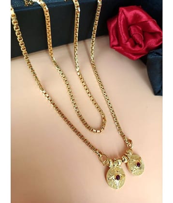 JIPPA Golden Mangalsutra ( Pack of 1 )