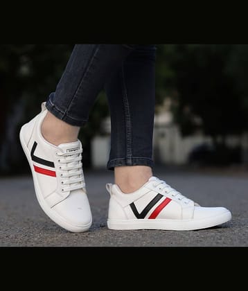 Aadi - White Men's Sneakers