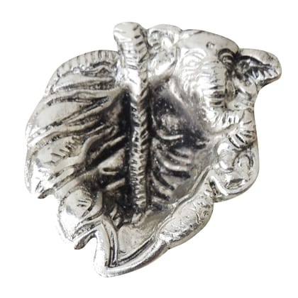Aluminium Ganesh Deepak with Patta Design for Pooja & Festival Use, Height : 0.5 Inch (ASMAS268 D)