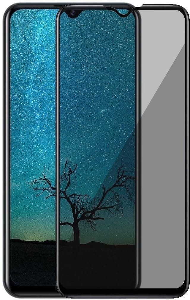 PLUGTECH Advanced Tempered Glass With Anti-Explosion 9H Hardness Edge-To-Edge Coverage Screen Guard for SAMSUNG A14