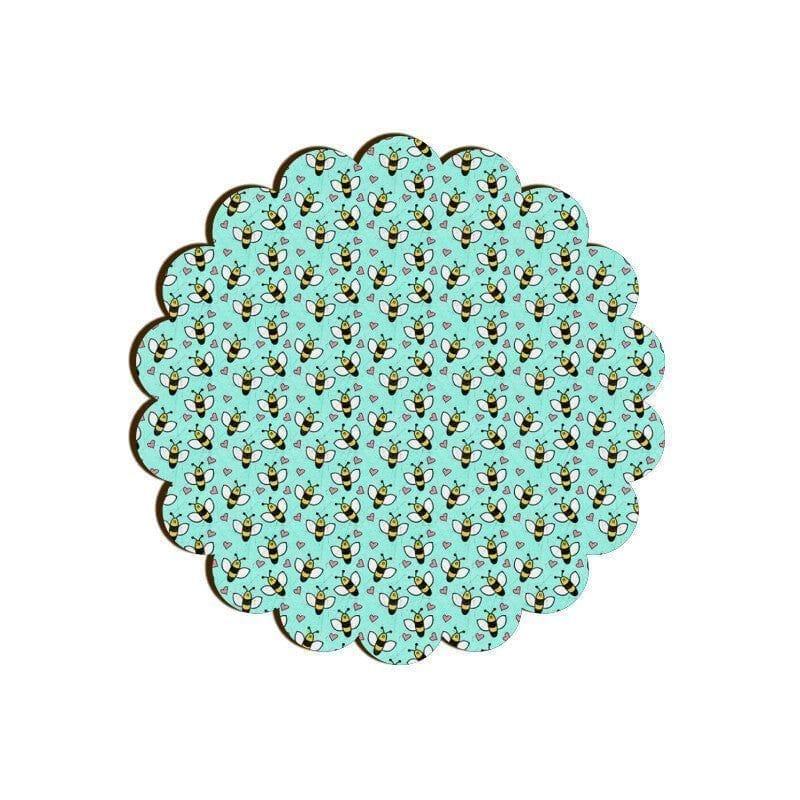 Bee My Honey Scallop Coaster