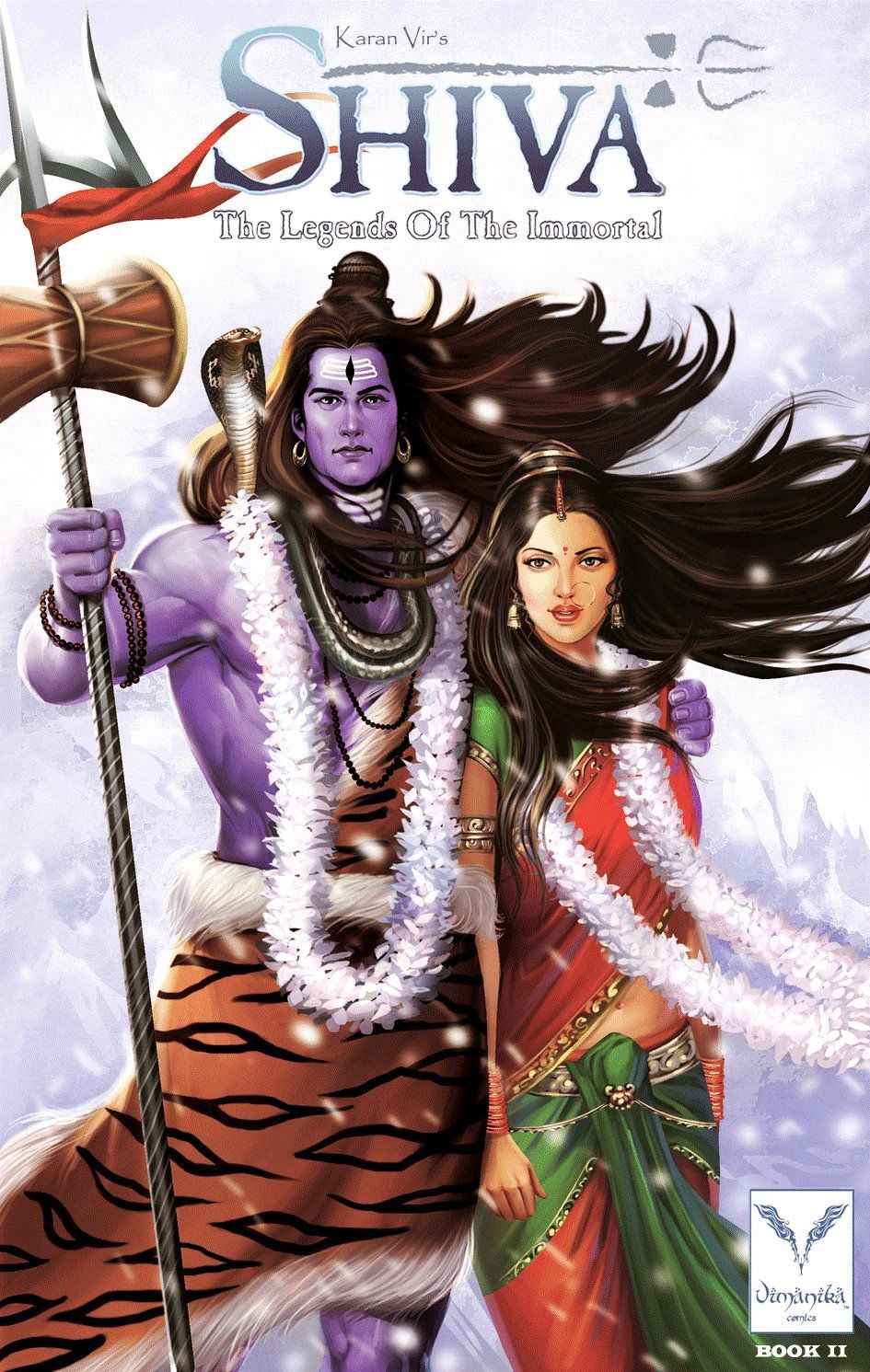Vimanika Comics SHIVA The Legends of the Immortal by Karan Vir with Shailendra Gulhati : ( Book II ) Pack of 3 Pcs [Perfect Paperback] Karan Vir and Shailendra Gulhati