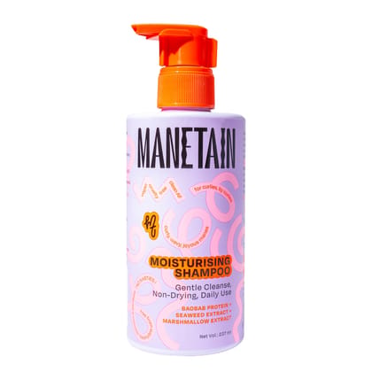 Manetain Moisturizing Shampoo With Marshmallow Extract - 237ml Manetain Moisturizing Shampoo With Marshmallow Extract - 237ml