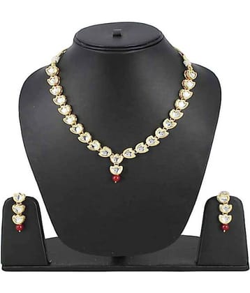 gilher Copper Golden Contemporary Contemporary/Fashion Gold Plated Necklaces Set