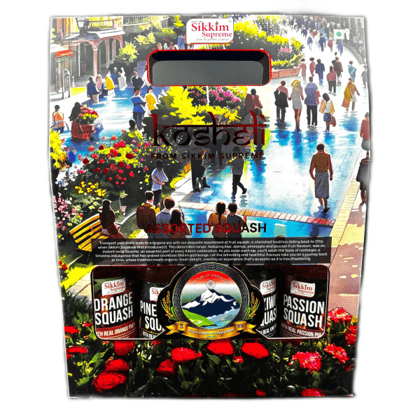 Kosheli Box – Assorted Fruit Squash - 500 gm Kosheli Box – Assorted Fruit Squash - 500 gm