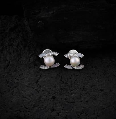 Zircon MOP Pearl Earrings