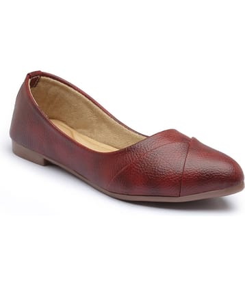 Aroom Red Women's Casual Ballerinas