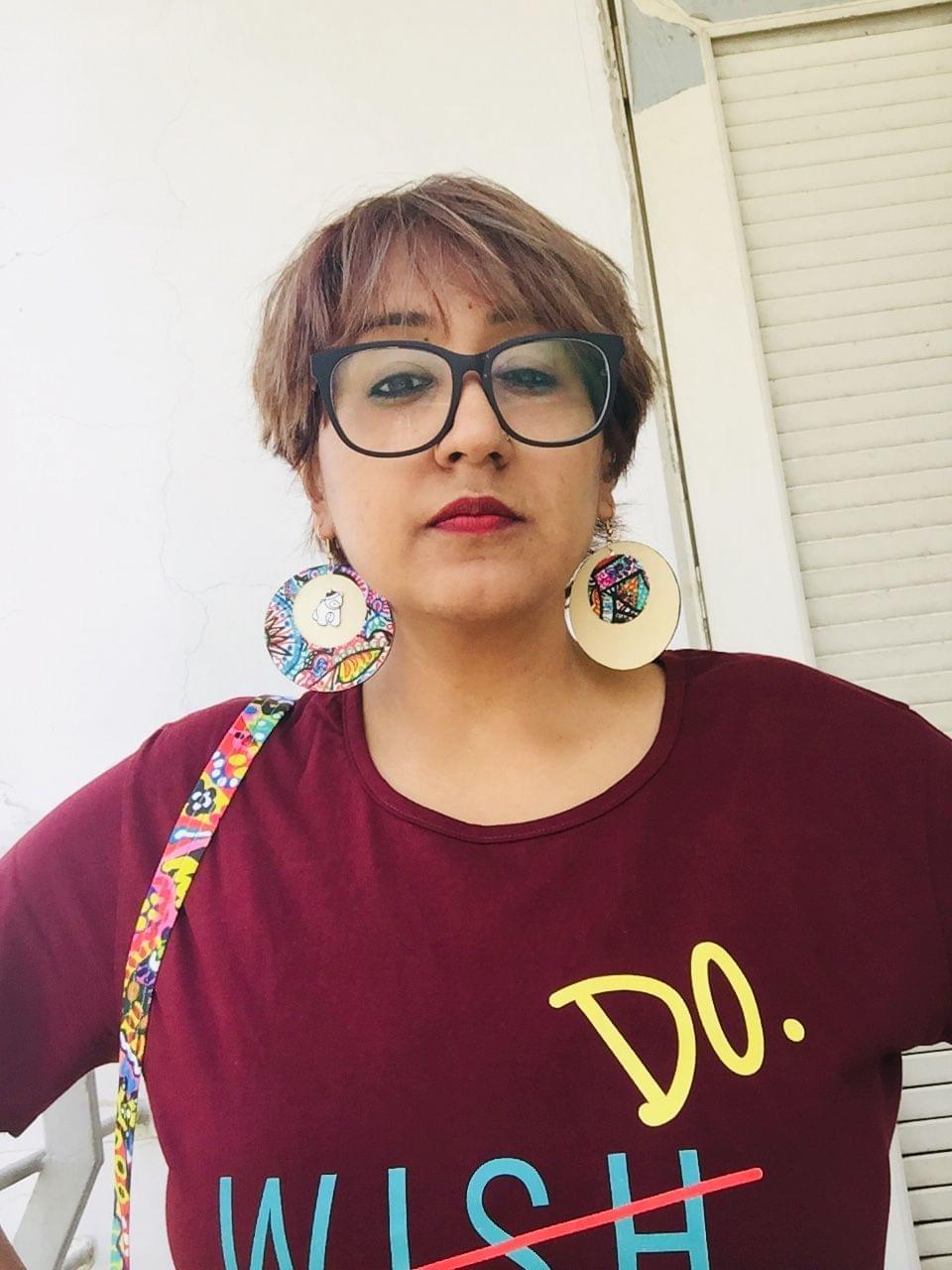 DearPolarBear Circle Earrings