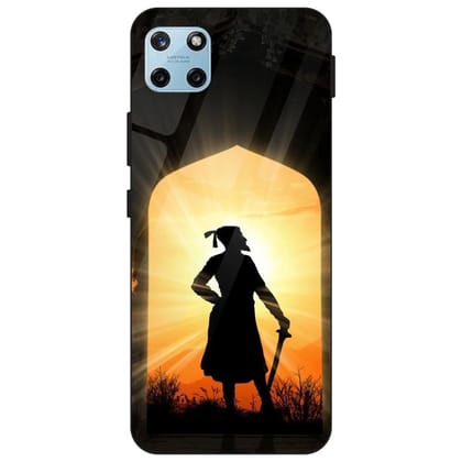 Shivaji Maharaj - Glass Case For Realme Models-Realme 2