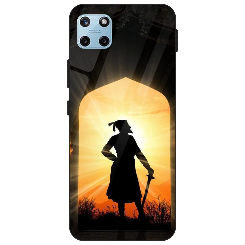 Shivaji Maharaj - Glass Case For Realme Models-Realme 2