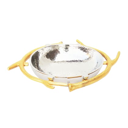 Aluminium Decorative Round Bowl Spoon (AMAS3247/12)