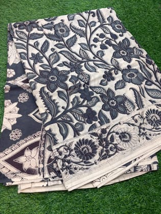 Kalamkari cotton saree