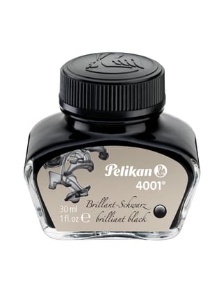 Pelikan 4001 Ink Bottle - Brilliant Black-30 ml