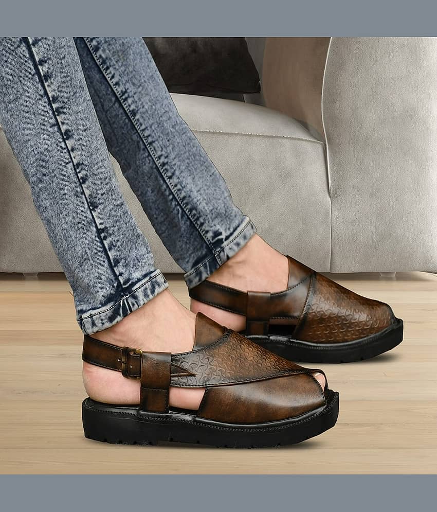 Figor - Brown Men's Sandals