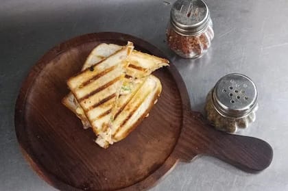 Paneer Corn Sandwich