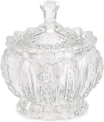 Somil - Multi Use Bowl Glass Candy Bowl 100 mL ( Set of 1 )