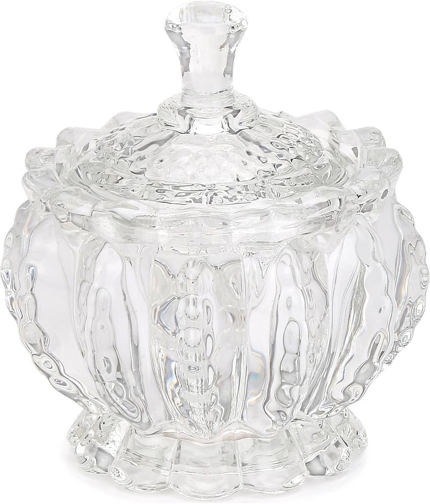 Somil - Multi Use Bowl Glass Candy Bowl 100 mL ( Set of 1 )