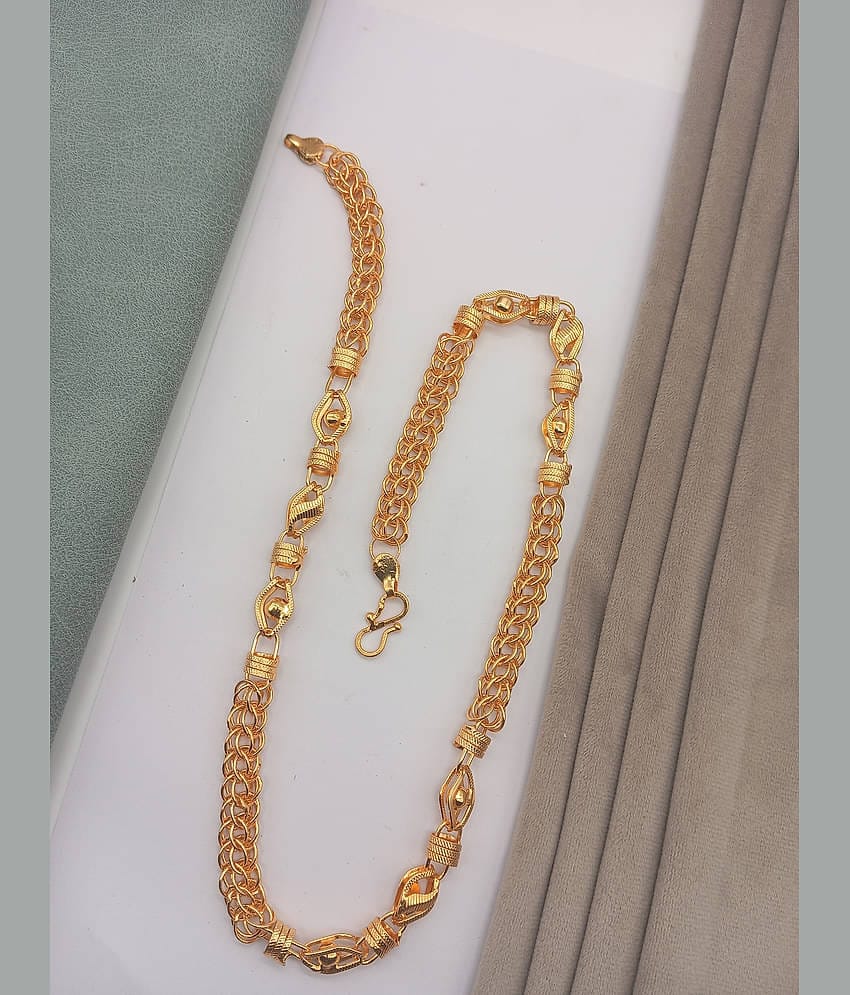 SHANKHRAJ MA LL Gold Plated Chain ( Set of 1 )