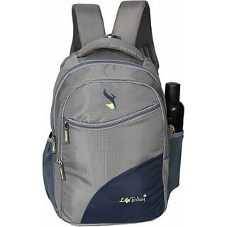 Life Today Large 35 L Laptop Backpack 35 L Waterproof Laptop/College/School/Office Bag Backpack for Men Women (Grey)