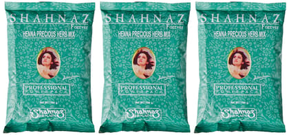 Shahnaz Husain Professional Power Henna | Precious herb Mix | Henna Powder | Amla | Neem | Shikakai | Babul Gond | Mehndi | 100g x 3 Shahnaz Husain Professional Power Henna | Precious herb Mix | Henna Powder | Amla | Neem | Shikakai | Babul Gond | Mehndi