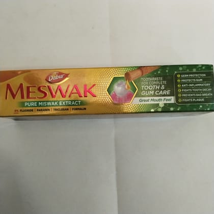 Dabur Meswak Pure miswak extract protects gum toothpaste 