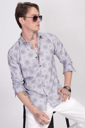 Bloom Printed Shirt-XXL