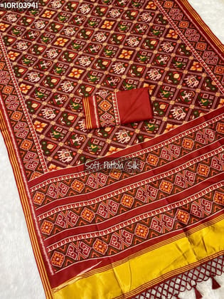 Premium soft pure bandhej silk saree with all over beautiful badhani leheriya