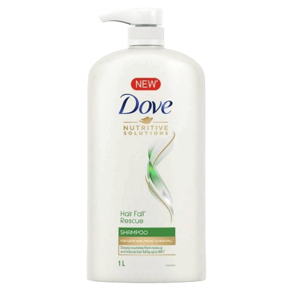 Dove Hair Shampoo Hair Fall Rescue 1Ltr
