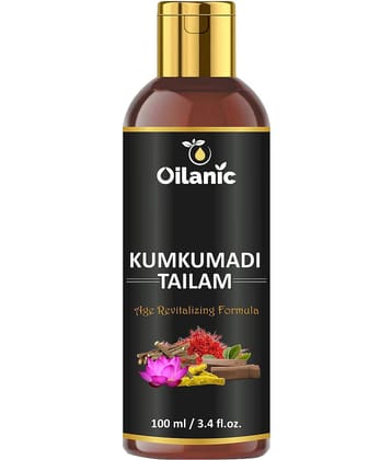 Oilanic  Kumkumadi Tailam For Glowing & Radiant Skin Face Serum 100 mL