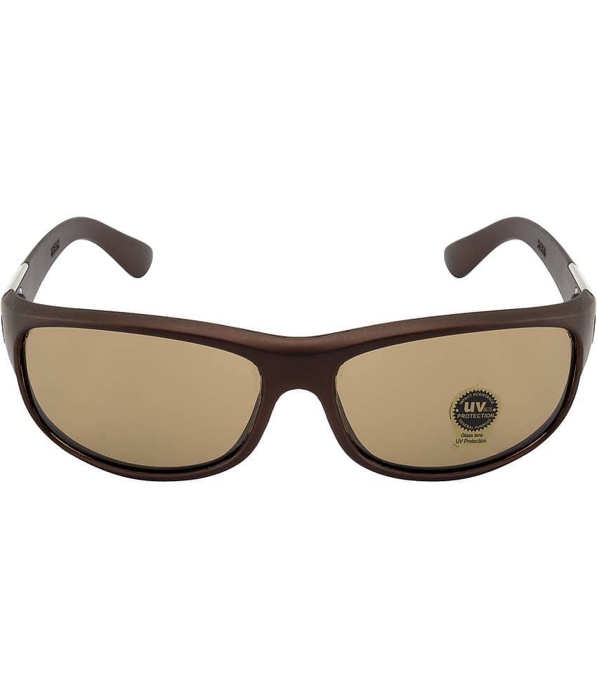 Fair-X Brown Wrap Around Sunglasses ( Pack of 1 )