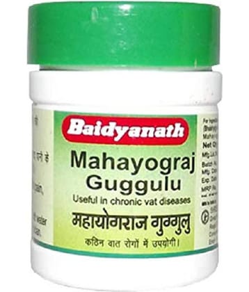 Baidyanath Mahayograj Guggulu Tablet 40 No.S Pack of 4 Baidyanath Mahayograj Guggulu Tablet 40 No.S Pack of 4