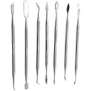 7 Pc Wax Carver/Probes Stainless Steel In Pouch Set For Jewellery Making, Model Making, Crafting, Hobby Work
