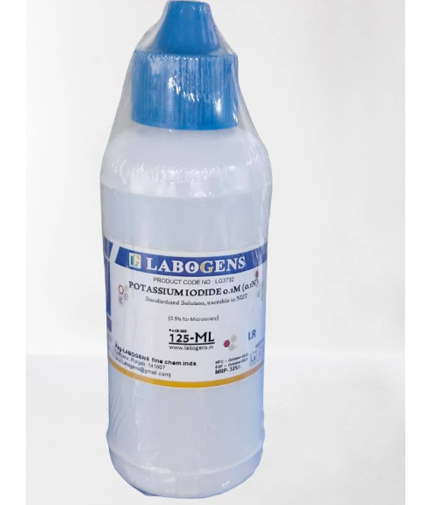 POTA/SSIUM IO-DIDE 0.1M (0.1N)Standardized Solution, traceable to NI 125MLST