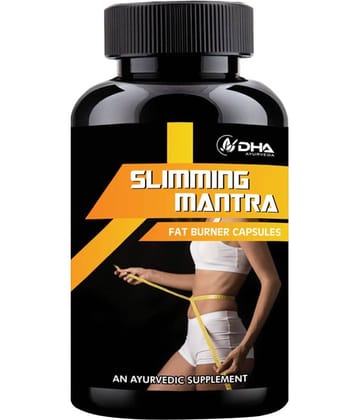 Dha Ayurveda Slimming Mantra- Herbal Fat Burner Capsule 30 No.S Pack of 1
