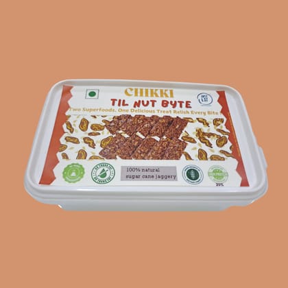 Just Eat Til Nut Byte Chikki, 200 gm