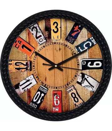 KP CRAFT - Circular Analog Wall Clock