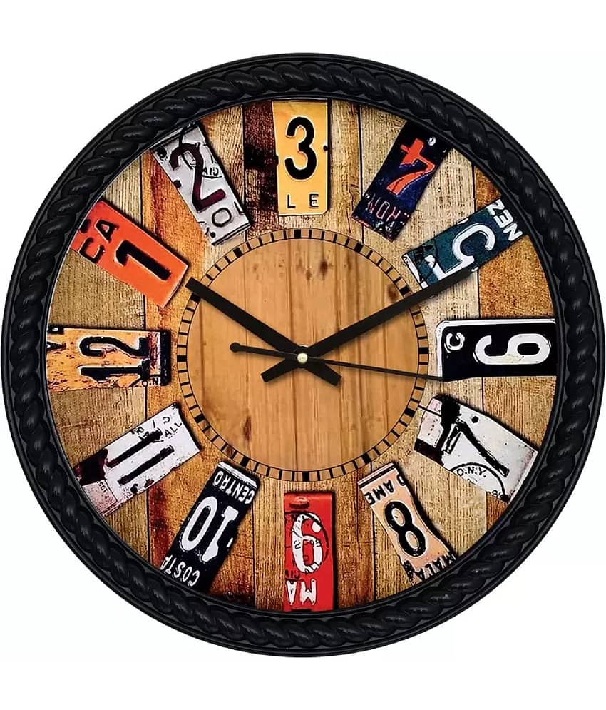 KP CRAFT - Circular Analog Wall Clock