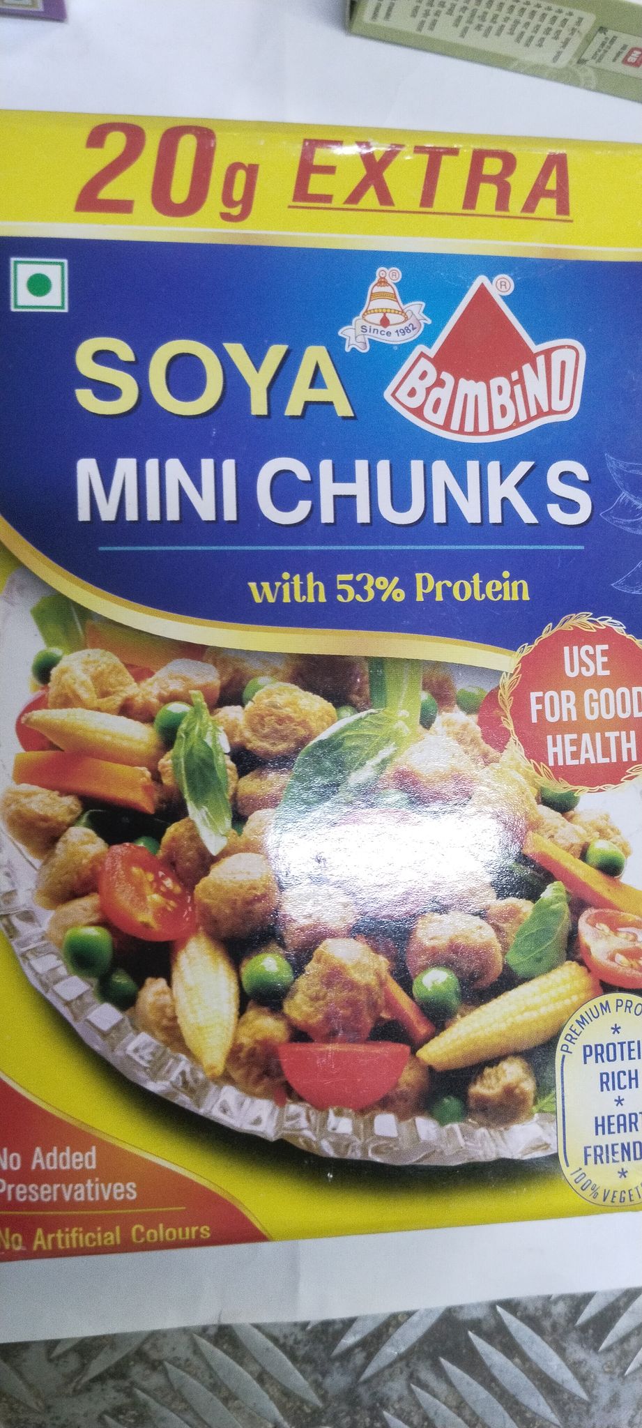 Bambino Soya Mini chunks 